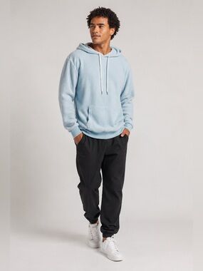 ❄️NWT Men's Feat BlanketBlend Hoodie in Burr Blue❄️